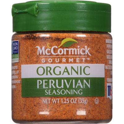 McCormick Gourmet Organic Peruvian Seasoning - 1.25 Oz