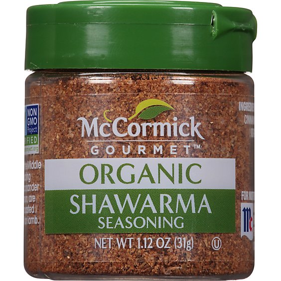 McCormick Gourmet Organic Shawarma Seasoning - 1.12 Oz