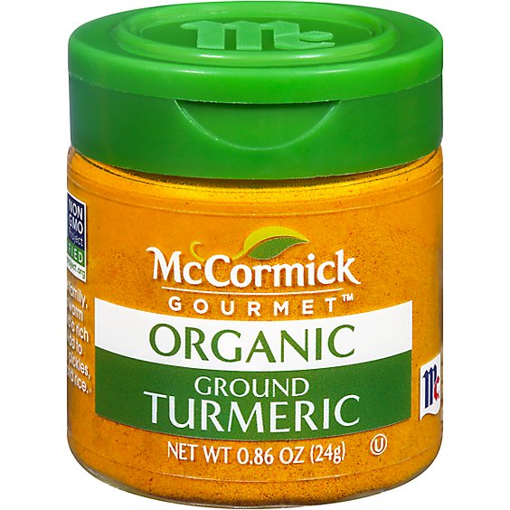 McCormick Gourmet Organic Ground Turmeric - 0.86 Oz