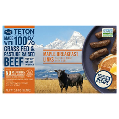 Teton Wat Sausage Maple Breakfast - 5.6 Oz