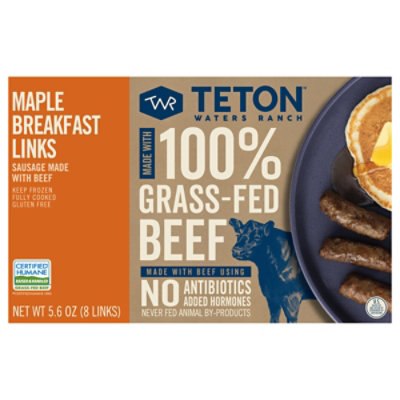 Teton Wat Sausage Maple Breakfast - 5.6 Oz