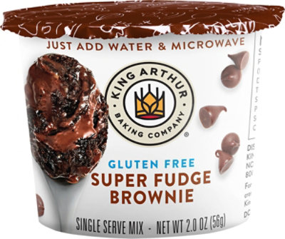 King Arthur Flour Mix Brownie Gluten Free Super Fudge - 2 Oz - Image 2