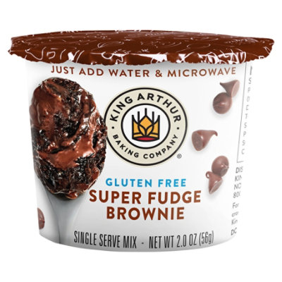 King Arthur Flour Mix Brownie Gluten Free Super Fudge - 2 Oz