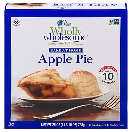 Wholly Wholesome Bake At Home Pie Apple - 26 Oz - Image 3