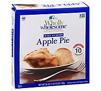 Wholly Wholesome Bake At Home Pie Apple - 26 Oz