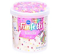 Pillsbury Funfetti Frosting Vanilla Unicorn - 15.6 Oz