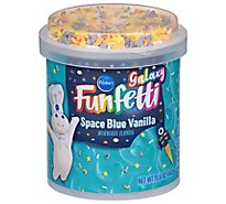Pillsbury Funfetti Frosting Vanilla Galaxy Space Blue - 15.6 Oz