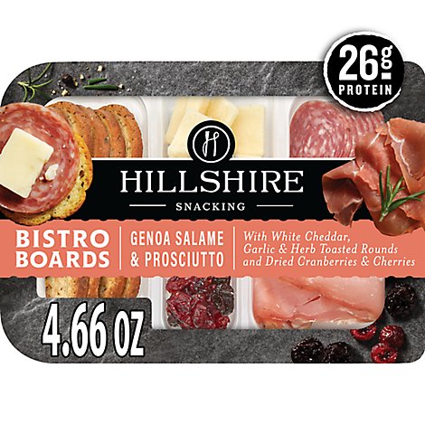 Hillshire Snacking Bistro Boards Genoa Salame & Prosciutto - 4.66 Oz
