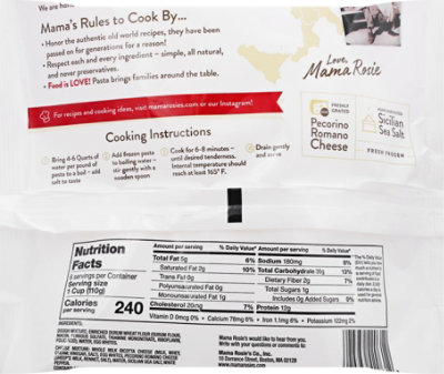 Mama Rosies Ravioli Cheese Original - 25 Oz - Image 6