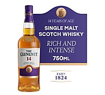 The Glenlivet 14 Year Old Single Malt Scotch Whisky - 750 Ml