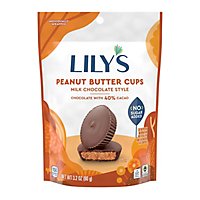 Lilys Milk Choclate Peanut Butter Cups - 3.2 Oz - Image 2