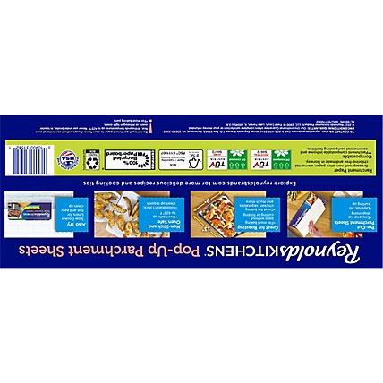 Reynolds Kitchens Parchment Paper Sheets Pop Up 10.7 Inch X 13.6 Inch - 30 Count - Image 4