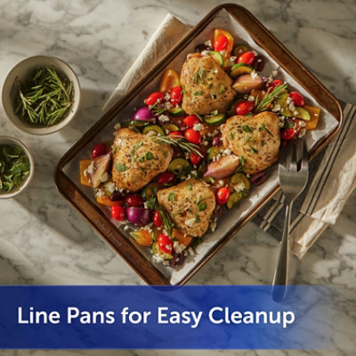 Reynolds Kitchens Parchment Paper Sheets Pop Up 10.7 Inch X 13.6 Inch - 30 Count - Image 4