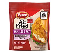 Tyson Air Fried Perfectly Crispy Chicken Breast Fillets Frozen - 20 Oz.
