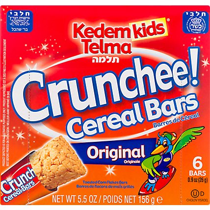 Kedem Kids Orig Cereal Bars - 5.5 Oz - Image 1