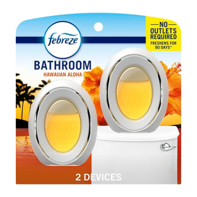 Febreze Small Spaces Hawaiian Aloha Air Freshener - 2 Count