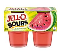 Jell-O Sours Gelatin Snacks Watermelon - 13.5 Oz