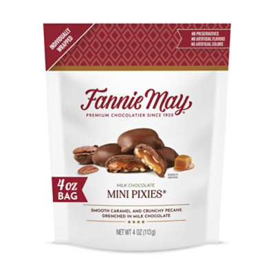 Fannie May Mini Pixies Milk Chocolate 4 Oz jewelosco
