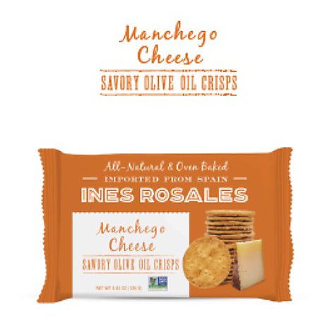 Ines Rosales Mini Tortas With Manchego Cheese - 4.4 Oz