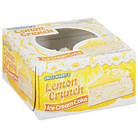 6 Inch Lemon Crunch Ice Cream Cake - 30 Oz - Image 1