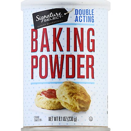 Signature Select Baking Powder Double Acting - 8.1 Oz - Image 2