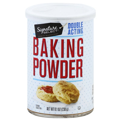 Signature SELECT Baking Powder Double Acting - 8.1 Oz