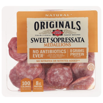 Dietz & Watson Originals Sweet Soppressata Medallions - 3 Oz - Image 3