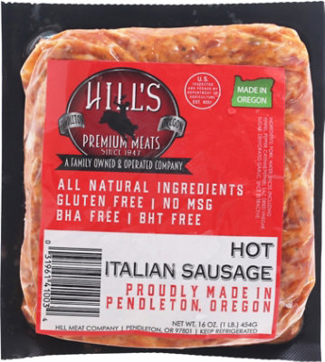 Hill Meat Co Hot Italian Sausage - 16 Oz - Image 2