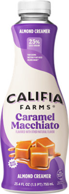 Califia Farms Caramel Macchiato Dairy Free Almond Milk Creamer - 25.4 Oz - Image 1
