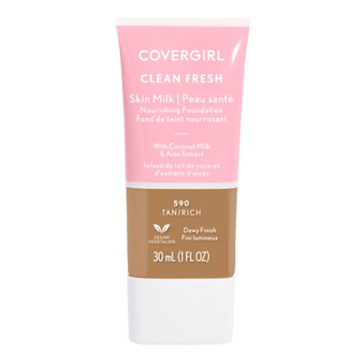 COVERGIRL Clean Fresh Tan/Rich 590 Uncarded - 1 Fl. Oz. - Image 1