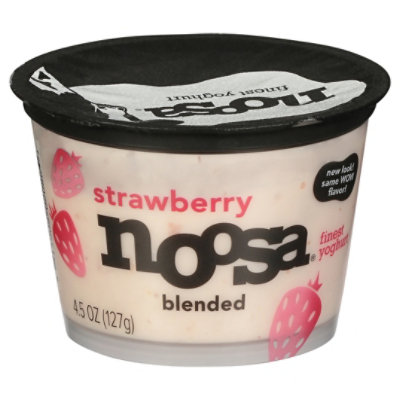 Noosa Strawberry Yoghurt - 4.5 Oz - kingsfoodmarkets