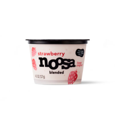 Noosa Strawberry Yoghurt - 4.5 Oz - Image 1