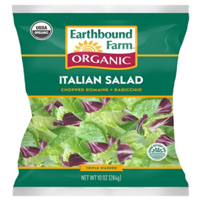 Earthbound Farm Organic Italian Salad Bag - 10 Oz