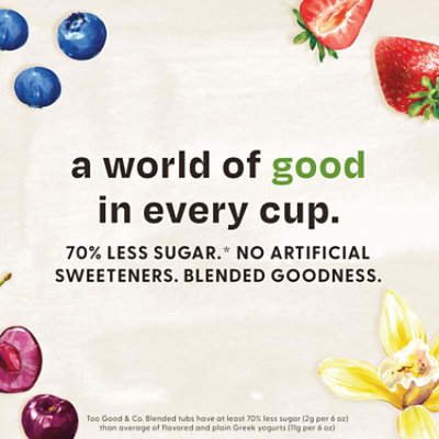 Too Good & Co. Vanilla Low Fat Milk Cultured Yogurt Tub - 32 Oz - Image 3