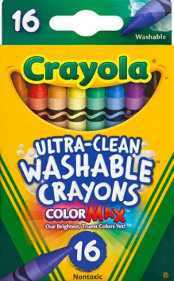 Crayola Crayons Ultra Clean Washable ColorMax - 16 Count - Image 2