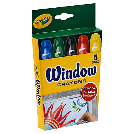 Crayola Window Crayons - 5 Count