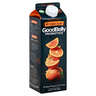 GoodBelly Probiotics Juice Drink Tropical Orange 1 Quart - 32 Fl. Oz.