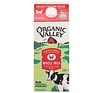 Organic Valley Milk Organic Whole Local Half Gallon - 1.89 Liter