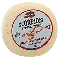 Red Apple Cheese Scorpion Pepper Gouda - 7 Oz - Image 1