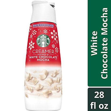 Starbucks Coffee Creamer Liquid White Chocolate Mocha - 28 Fl. Oz.