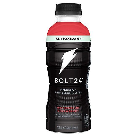 Gatorade Bolt 24 Hydration Beverage Watermelon Strawberry - 16.9 Fl. Oz.