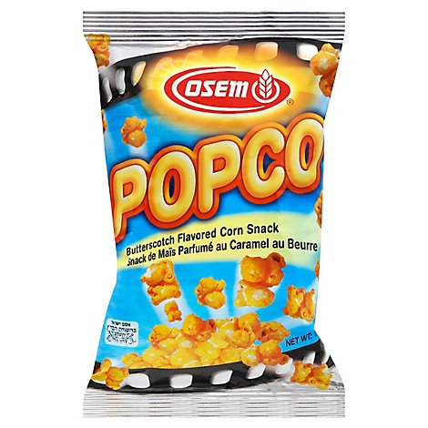 Osem Popco Corn Snack Butterscotch Flavored - 1.4 Oz