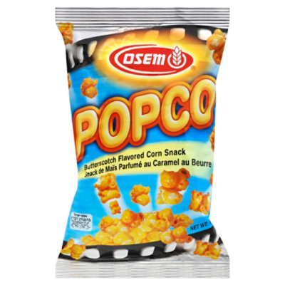 Osem Popco Corn Snack Butterscotch Flavored - 1.4 Oz