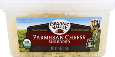 Organic Valley Organic Cheese Shredded Parmesan - 4 Oz - Image 2