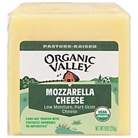 Organic Valley Organic Cheese Mozzarella - 8 Oz - Image 1