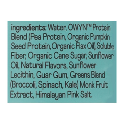 OWYN Protein Drink Plant Based Smooth Vanilla - 12 Fl. Oz. - Image 5