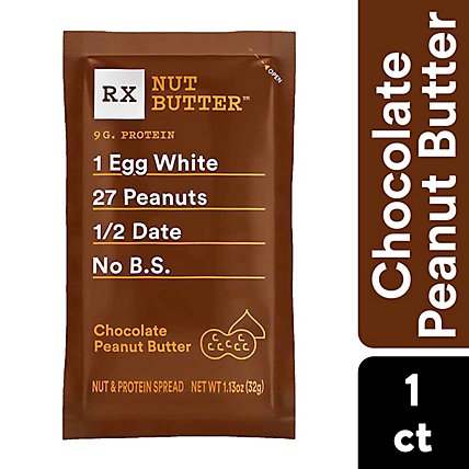 RX Nut Butter Peanut Butter Chocolate - 1.13 Oz - Image 2
