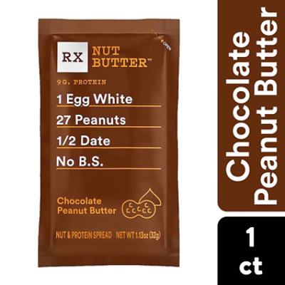 RX Nut Butter Peanut Butter Chocolate Protein Snack - 1.13 Oz - Image 1