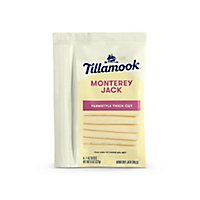Tillamook Farmstyle Thick Cut Monterey Jack Cheese Slices - 8 Oz - Image 1