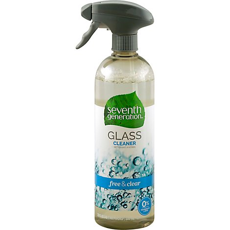Seventh Generation Glass Cleaner Free & Clear - 23 Fl. Oz.